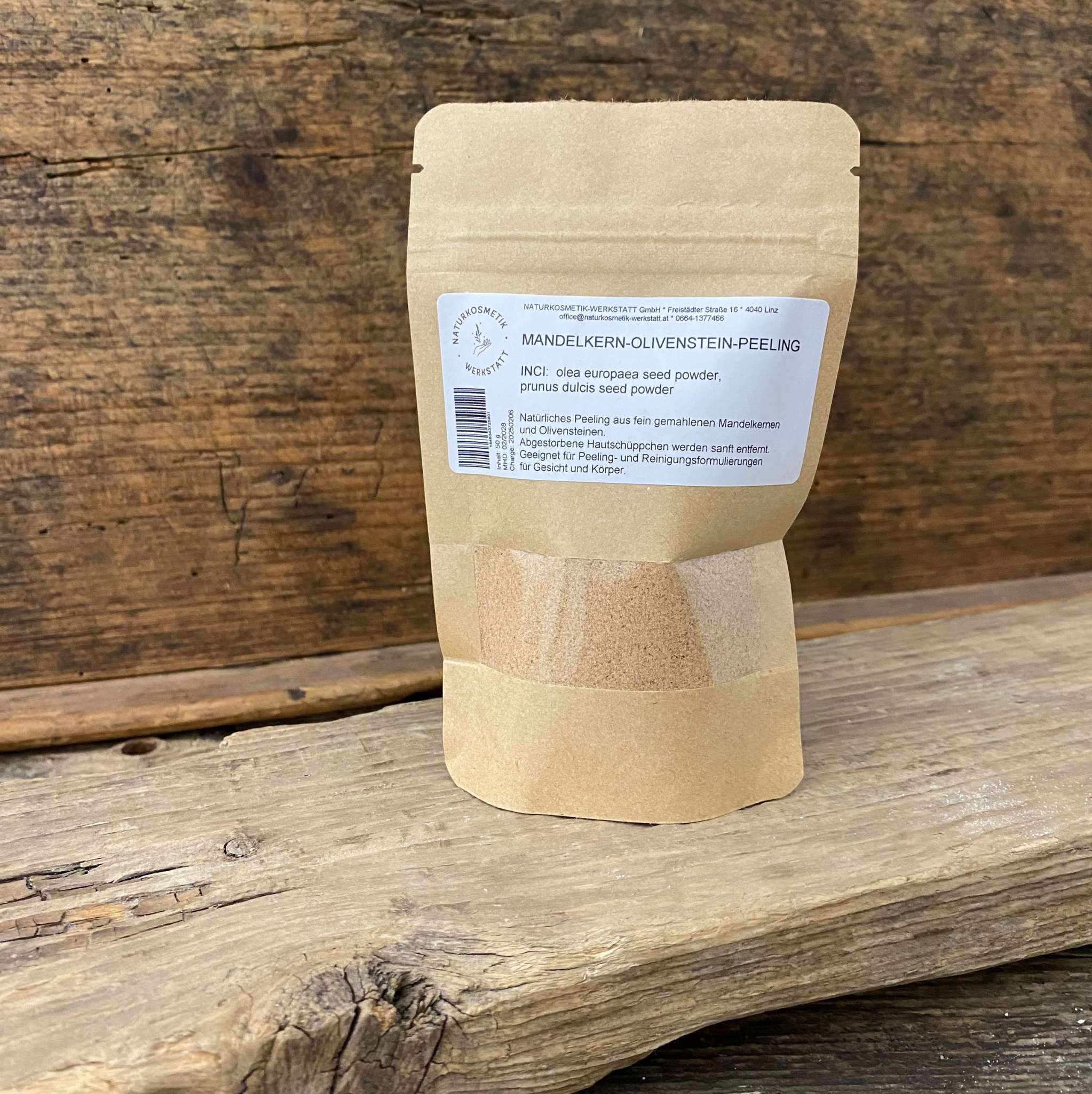 Almond Kernel Olive Stone Exfoliant 50 g