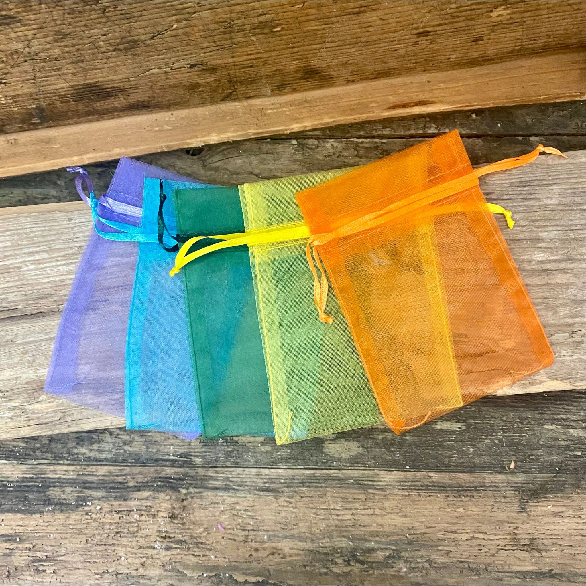 Organzabeutel Bunt 5 Stk.